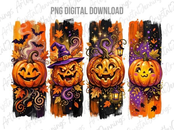 Download Halloween Pumpkin Brushstroke PNG - Halloween pumpkin Collection