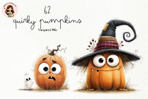 Download Quirky Halloween Pumpkins PNG Clipart - Halloween pumpkin Collection